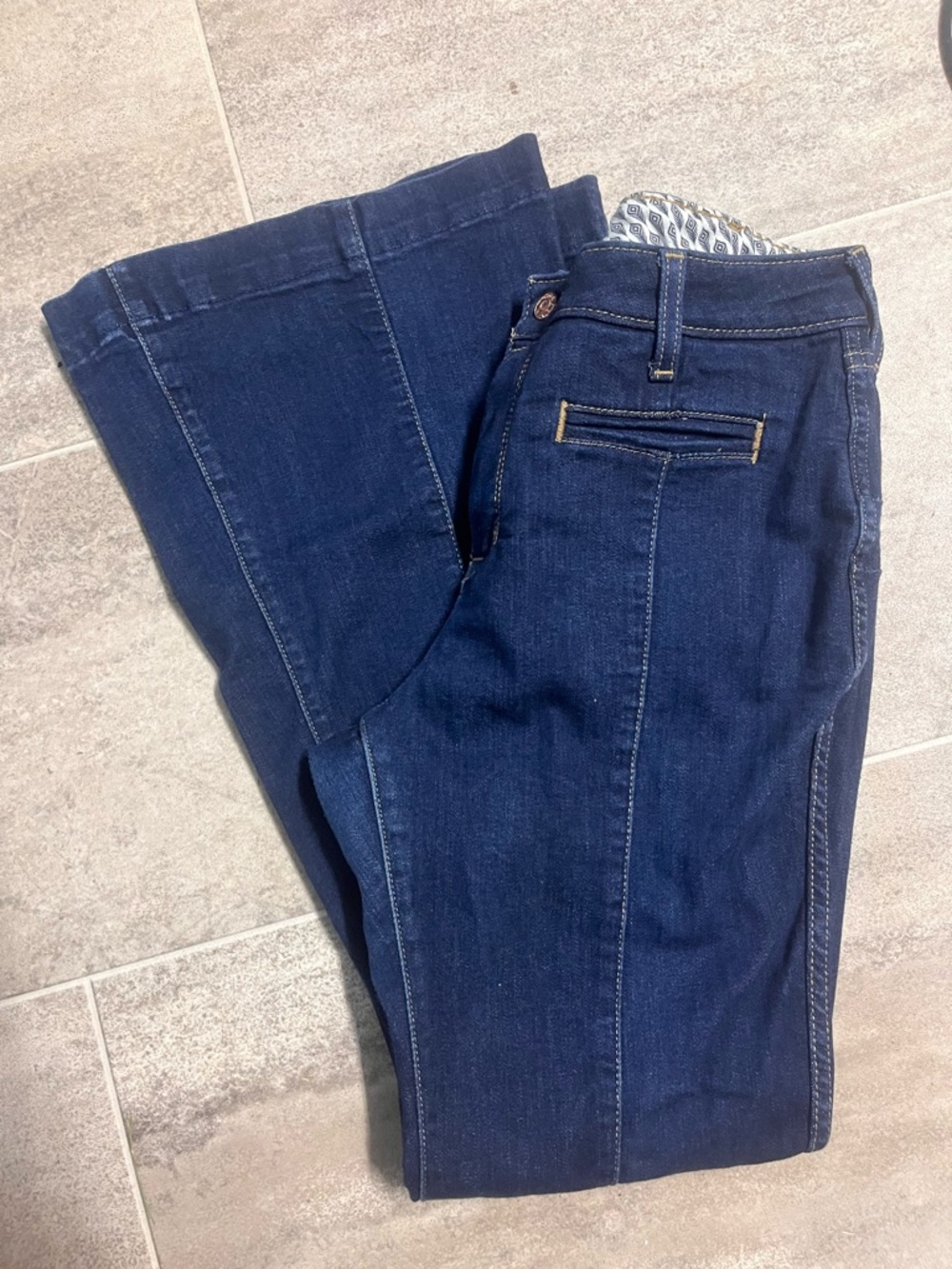 Ariat Women's Dark Blue Flare Denim Jeans
